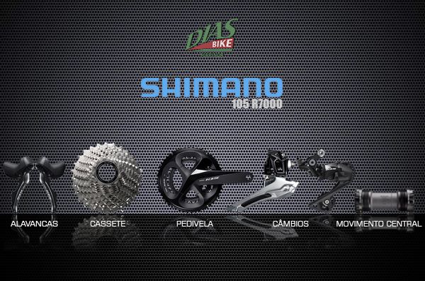 Sistema de Transmissão Shimano 105 R7000