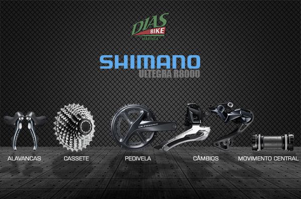 Sistema de Transmissão Shimano Ultegra R8000
