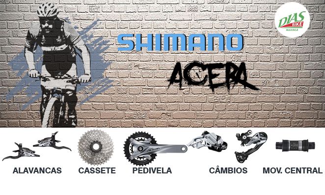 Kit de Transmissão Shimano Acera