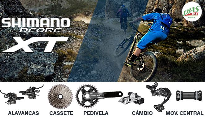 Kit de Transmissão Shimano Deore XT