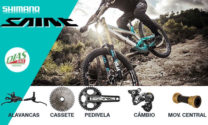 Kit de Transmissão Shimano Saint