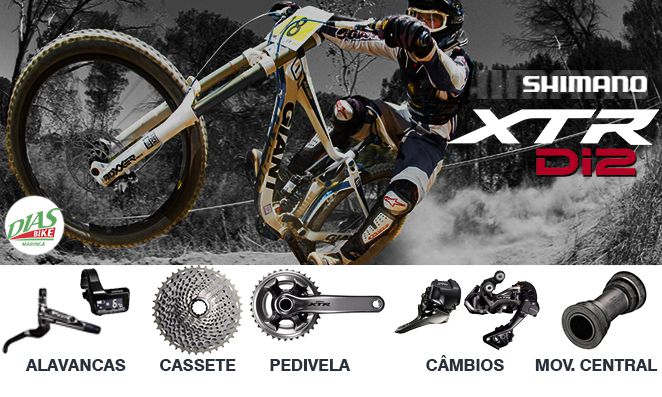 Kit de Transmissão Shimano XTR Di2