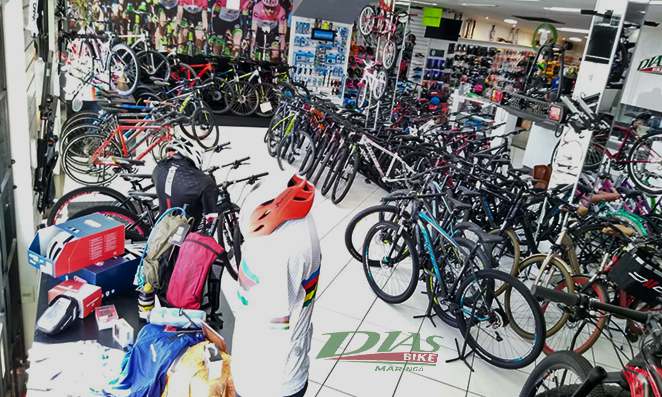 Várias opções de bike para comprar