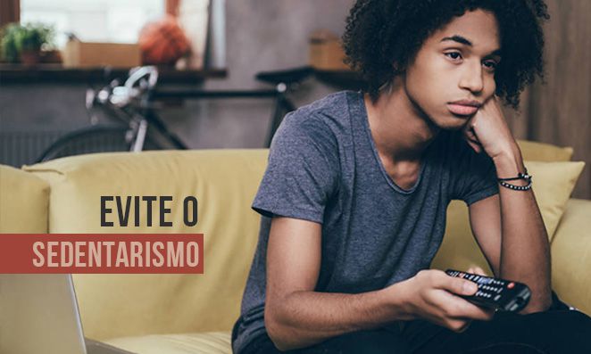 Garoto sedentário