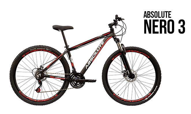 Bicicleta mountain bike Absolute Nero 3