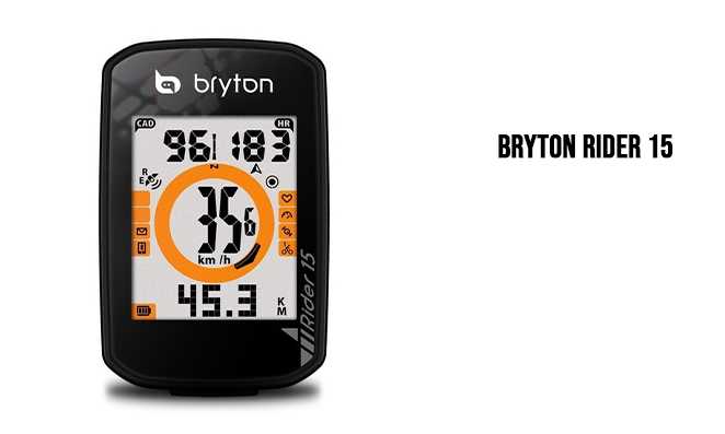 GPS de ciclismo Bryton Rider 15