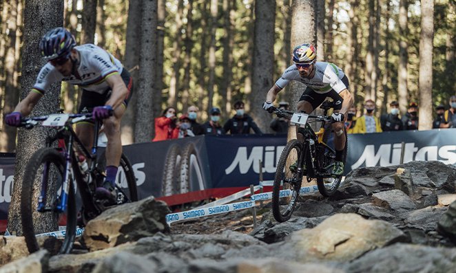 Dupla participante da copa mundial de Mountain Bike