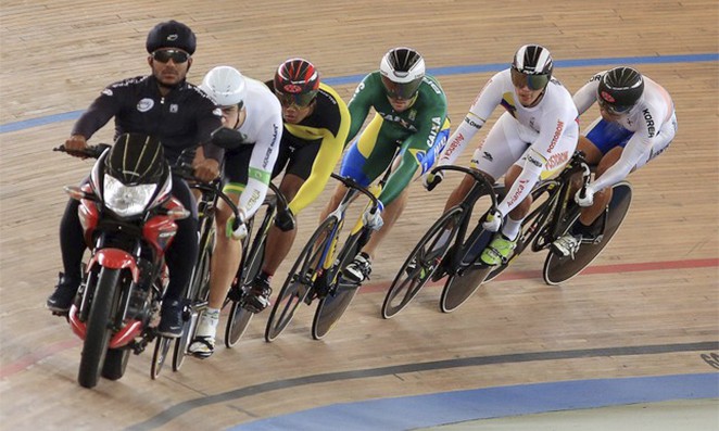 Prova de ciclismo de pista Keirin