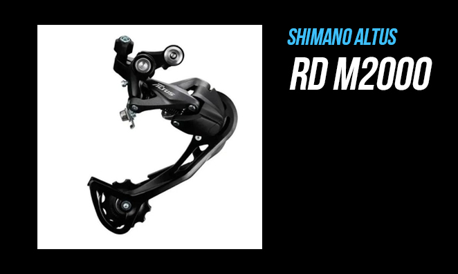 Câmbio Traseiro Shimano Altus RD M2000