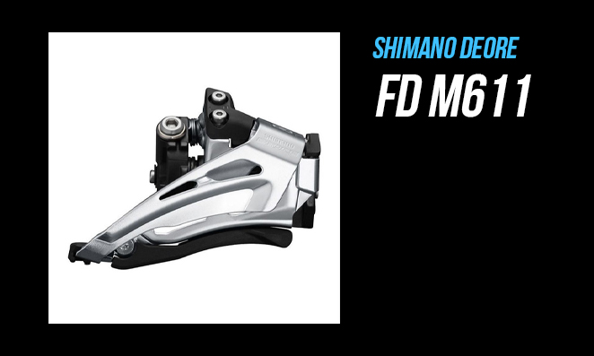 Câmbio Dianteiro Shimano Deore FD-M611