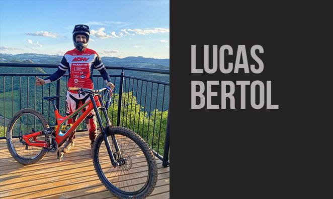 05 Foto Lucas Bertol Lucas Bertol, ciclista de downhill