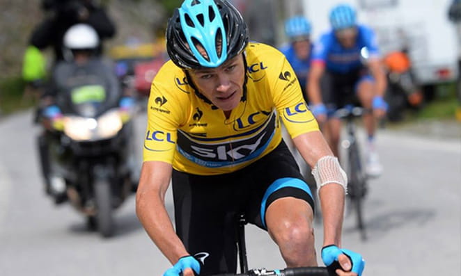 01 Overtraining Ciclista pedalando com exaustão