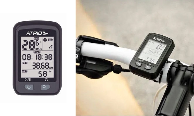 GPS Velocímetro Ciclismo Atrio Iron BI091 Resistente a Água
