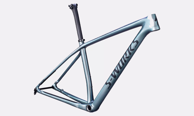 Quadro de uma bicicleta mtb hadrtail