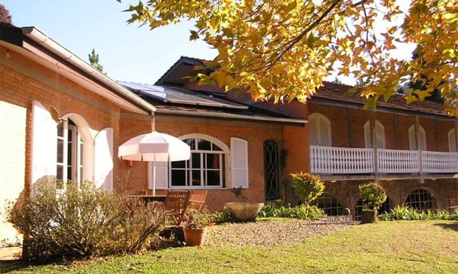 Imagem de um hotel na região do vale europeu de ciclismo